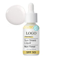 Aixin Private Label Sun Shield Liquid Sunscreen With Spf 50 Tinted Sunscreen for All Skin Use As Foundation or Makeup Primer