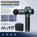Wholesale Custom Logo Handheld Fascial Muscle Massage Gun 99 Speed with LCD Screen Quality Vibration Body Massage Tool