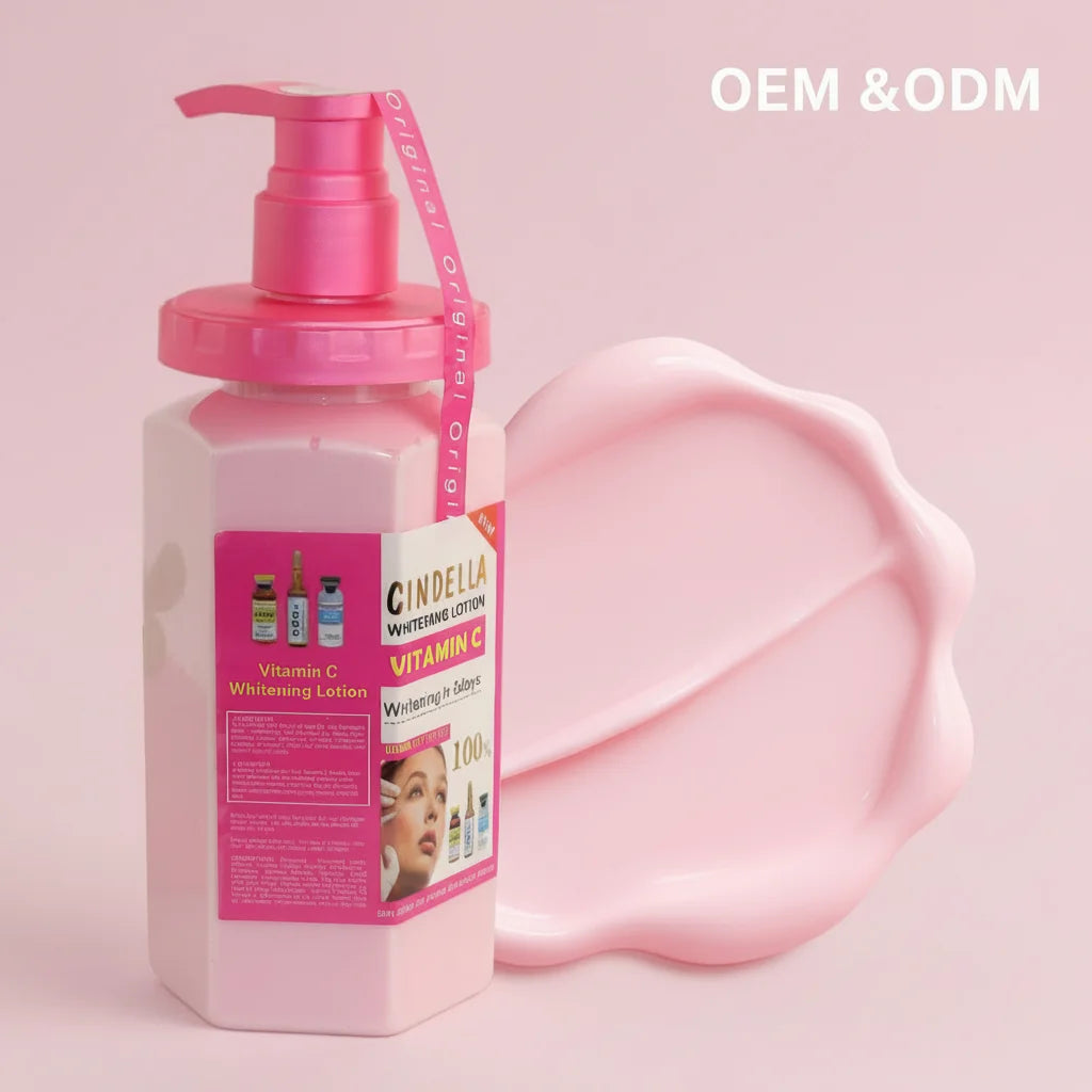 Organic Whitening Body Lotion Rose Moisturizing Beauty Care for Women Smooth Elegant Feeling Lightening Formula for Body Lotion
