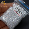 Gemstone Factory Direact Price Free Samples Excellent Cut 5A White Asscher Cubic Zircon Small Zirconia MegaBDM