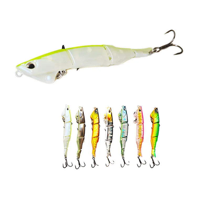 MISTER LURE Manufacturing Floating Topwater Swimbait Jointed Bait Pencil Propeller Fishing Lure
