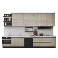 American Small Space Traditional Blue Lacquer Acrylic Laminate Resin Countertop Modular Kitchenette Cabinet Hinge Sink Faucet