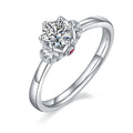Wish Jewelry on Sale Delicate Moissanite Ring 925 Sterling Silver Moissanite Ring 14k 18k Gold Bridal for Unique Design