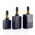 15 ml Refillable Glass Dropper Bottle Amber Light-Preserve Glass Essential Oil Bottle Ideal for Skincare Oils