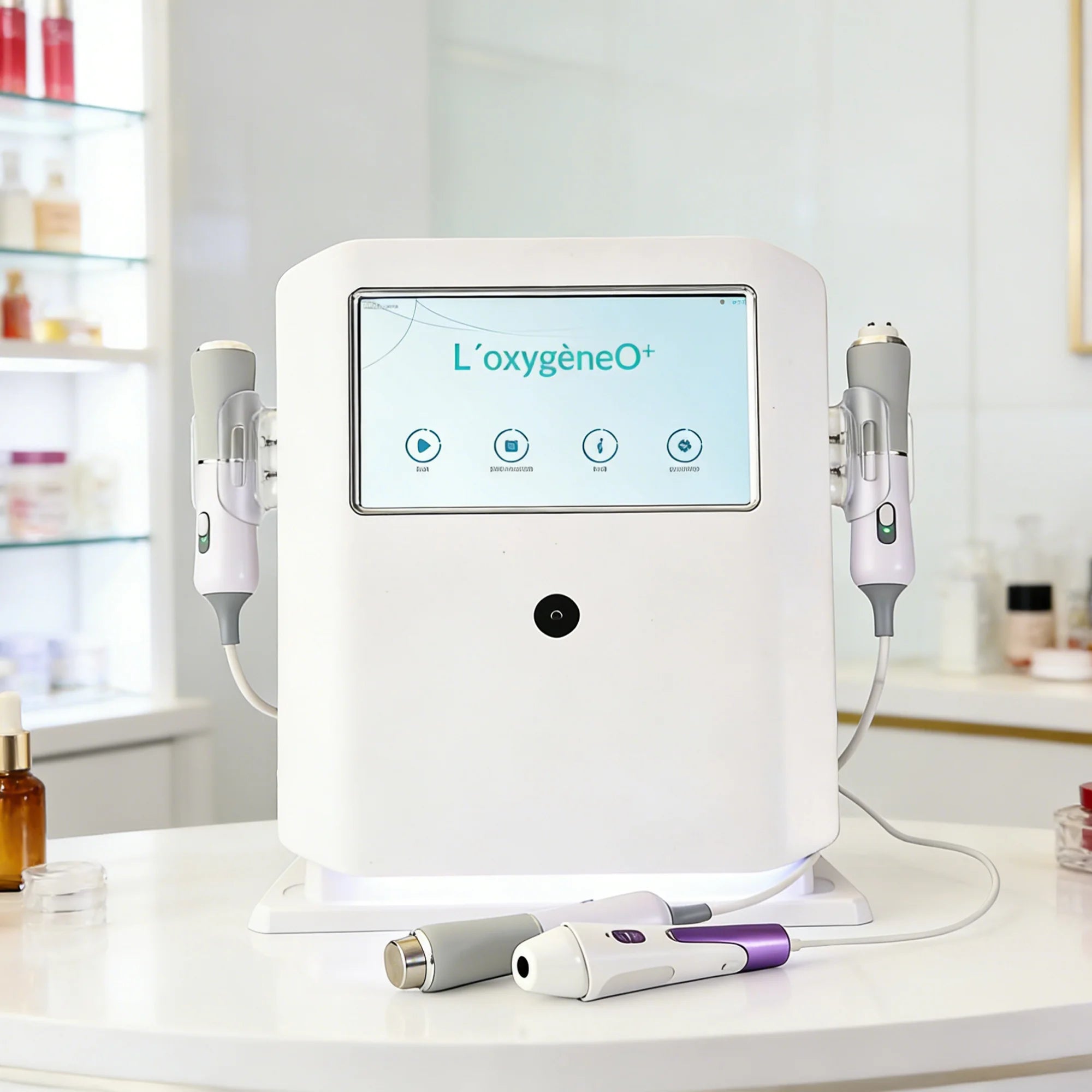 OEM Multi-functional Daily Care for Co2 Bubble Jet Peel Facial Machine 4in1 Oxygenation Beauty Device Salon Home Use