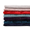 Polyester Spandex Stretch Heavyweight Ice Crushed Velvet Fabric Breathable Plain Style Warp Knitted for Drop Shipping Clothing