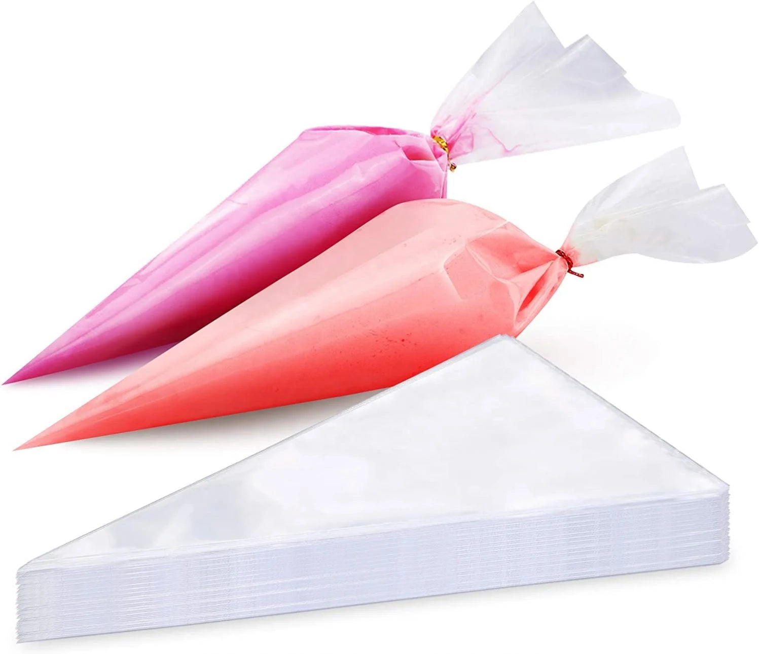 2025 Disposable Icing Piping Bags 12 Inch 100 Pcs Anti Burst Pastry Bags for Cream Frosting Bags Cookie Cake Decorating Supplies