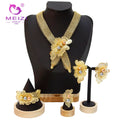 MEIZI  22K Gold Jewelry Dubai Wholesale Jewelry Set Price Discount Gold Necklace Fashion Jewelry Sets
