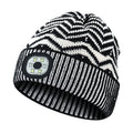 Customized LED Light Emitting Needle Knitted Hat USB Charging Removable and Washable Lamp Cap Outdoor LED Headlamp Hat