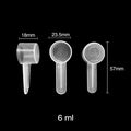 3g/6ml Plastic Measuring Spoon Customized logo or Color Plastic Powder Spoon for Kitchen and Dining