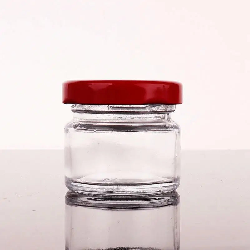 Wholesale Jam and Honey Use 30ml 45ml Sample Jar Mini 1oz 1.5 oz Round Glass Jar With Lid