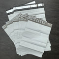 Biodegradable Matte Black Custom /Courier Bags with Logo Dust Resistant Self-adhesive for Clothing Shoes Socks Fur