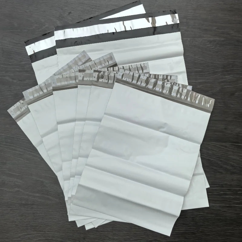 Biodegradable Matte Black Custom /Courier Bags with Logo Dust Resistant Self-adhesive for Clothing Shoes Socks Fur