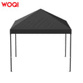 WOQI Outdoor Camping Tent Straight Leg Canopy with Wheeled Carry Case for Trade Shows and Cookouts