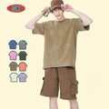 Custom Logo Plain Vintage Acide Washed T Shirt Men Soft Heavyweight Cotton Blank Oversized Mens T-Shirts