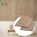 Akupanel Wood Panel Wooden Slat Acoustic Panels Wooden Wall  PET Acoustic Panel Wall for Sound Proof Studio