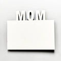Qualisub MOM Photo Frame Sublimation MDF Photo Frame with MDF Stands for Mothers' Day