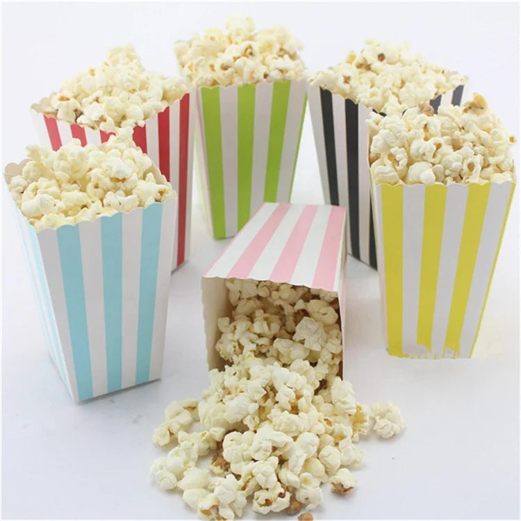 Disposable Food-grade Wax Coated Chicken Carton Popcorn Packaging Buckets Paper Cups Matt Lamination Embossing UV Coating Custom