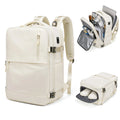 Fashion Computer Notebook Custom logo Backpack With Shoe Barn Casual Travel Laptop Backpack Bag