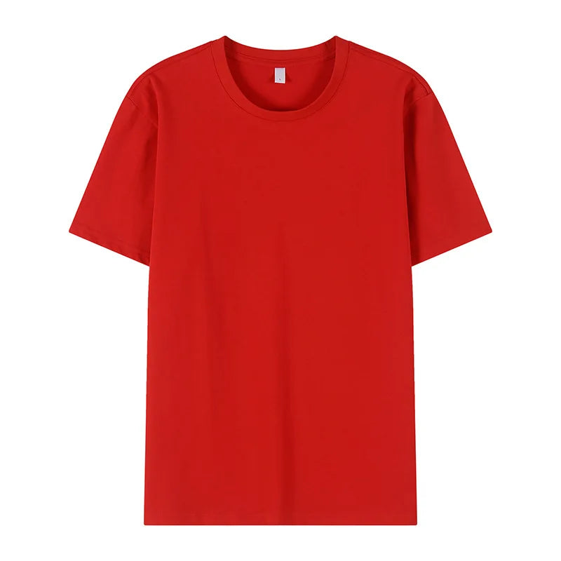 High Quality Competitive Price Men's Blank 100% Cotton t Shirt Printing Custom Plain T-shirt Logo Printed Acceptable t Shirts
