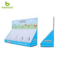 Advertising PDQ Display Box Desktop Corrugated Cardboard Counter Display Color Printing Carton Display Box