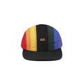 Adjustable Lightweight Running Sport Hat Rainbow Stripe Design Unstructured Quick Dry Baseball Cap Waterproof Hip Hop Fashion