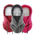 Outdoor Sports Neck Warmer Thickened Headgear Cycling Cap for Winter Hiking Windproof Fleece Warm Hat
