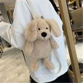 New Style Dog Doll Plush Backpacks for Cartoon Animals Backpack Dog Plush Women Bag Gift for Girls Animals Kids Bags for Girls
