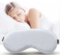 Sleep Mask Silk Eye Cover Soft Satin Blindfold Elastic Strap Night Eyeshade Travel Nap for Women Men