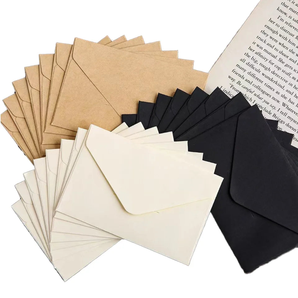 Recycled Gift Envelopes Custom Printed with Logo for Eco-Friendly Packaging