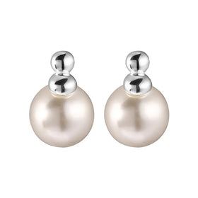 Pearl Earrings New Temperament Earrings 925 Sterling Silver Fashion Popular Light Luxury Earrings for Daily
