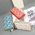 Beautiful White Wholesale Cheap Slim Credit Card Girl Short Lady's Small Women Wallet With Zipper