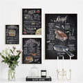 Hamburger Hot Dog Fast Food Wall Art Kitchen Cafe Home Nursery Kids Room Decoracion hd Quality Posters Art Canvas Painting