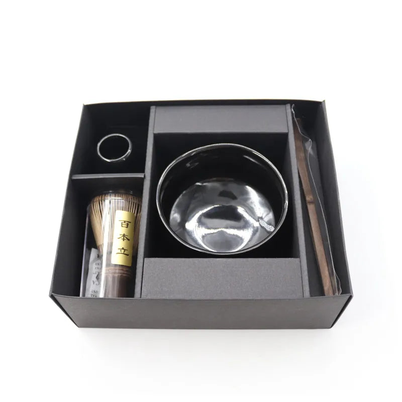 Bambus Tool Tea Bowl Tea Blending Japanese Handcraft Bamboo Whisk Matcha Tea Set With Custom Logo