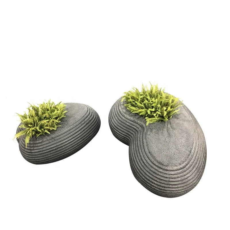 Home and Garden 2021 Garden Pots Fiberglass Flower Pots Large Planters for  Indoor Outdoor Gardening