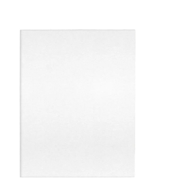 Art Canvas Wholesale White Waterproof Stretched Cotton Canvas for Painting Blank White Stretch Canvas