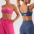 Beautiful Design Hot Sale U Back Fitness Apparel Solid Color Breathable Quick Dry Padded Womens Workout Sports Gym Yoga Bra Top