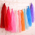 DIY Copy Paper Foil Garland Wedding Party Background Decoration Wall Hanging Paper Tassel Fringe Tassels