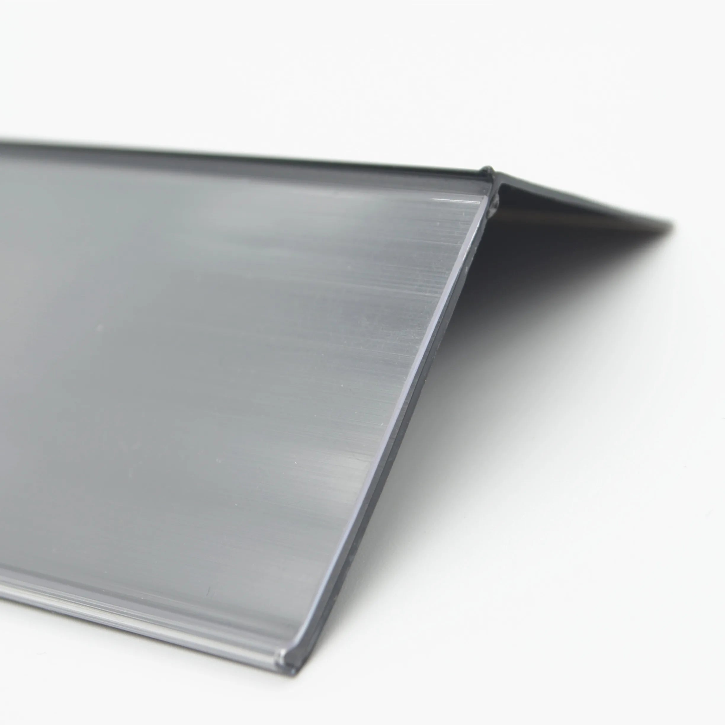 Black Plastic Pvc Adhesive Plastic Strips for Supermarket Shelves