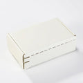 Custom Zipper Lock Mailer Shipping Shoe Box Wig Boxes Custom White Color Packing Box