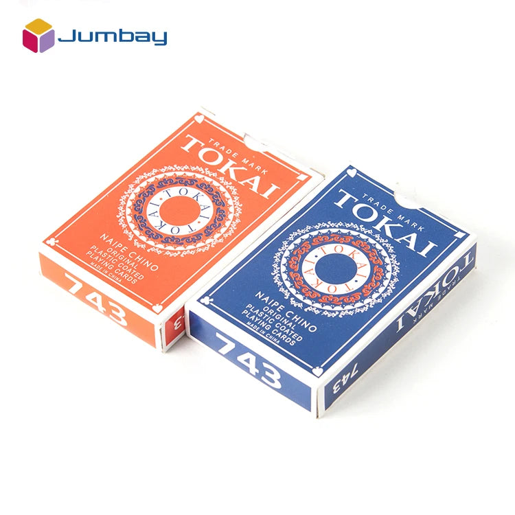 Oval KEM Poker Cards Factory Price in India Customizable with Logo Printed in Plastic Paper Available with Custom Packaging