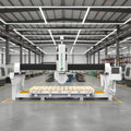 Automatic Cnc 5 Axis Bridge Saw Marble Stone Cutting Machine Marble Granite Circle Cut