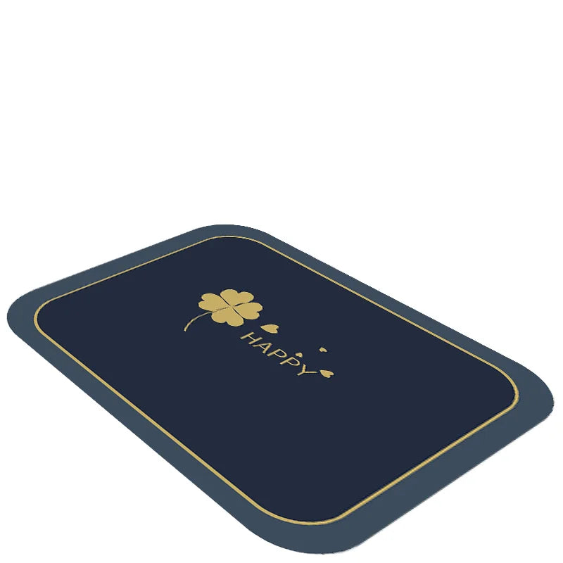 Super Absorbent Soft Diatomite Mat for Bathroom with Quick-Drying Water Absorption Anti-Slip Pad Toilet Foot Mat for Restrooms