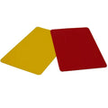 Football Match Referee Red and Yellow Cards Set-Durable PVC/Plastic Easy to Carry