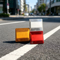 High Quality Durable PC Highway Reflective Cat Eye Pavement Marker Road Spike Sand Filling Plastic Road Stud