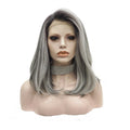 Celebrity New Fashion  Tinsel  Fiber  Natural  Heat Resistant Synthetic Wigs