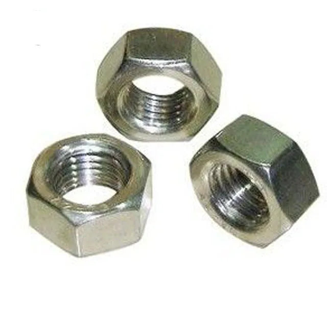 Wholesale DIN934 Carbon Steel White Zinc Plated Stainless Steel Brass Hexagonal Nut for Heavy Industry Mining & General Industry