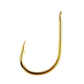Wholesale New Fishing Hook High Carbon Steel Hook 100pcs /box 3-12# Black Gold Hooks