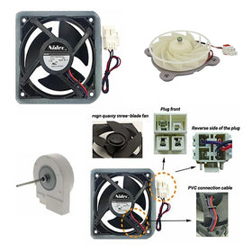 12V 160Ma U92C12MS1B352 Hitachi Universal Refrigerator Evaporator Motor Nidec Cooling Fans Da8106013a for Samsung Refrigerator