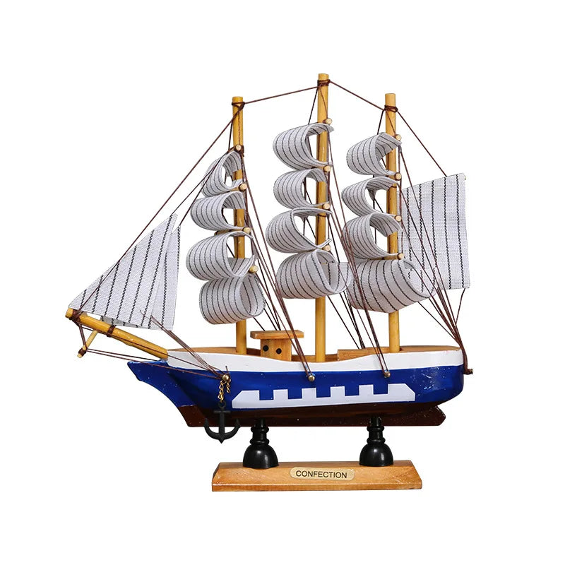 TaiLai Wooden Historic Ship Model Nautical Sailing Handcrafts Home Decoration Office Decor Wood Product Popular Marine Boat Base